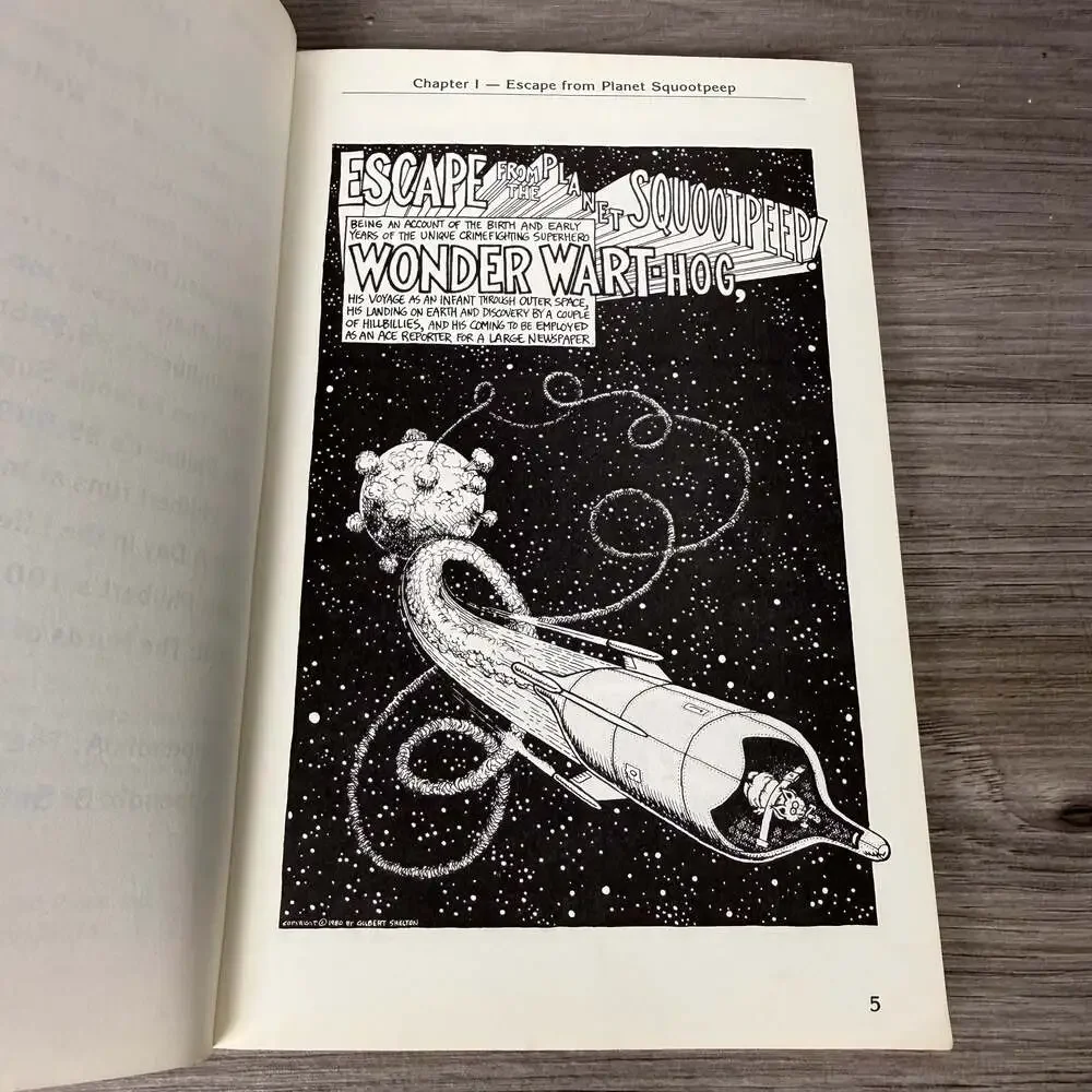 Wonder Wart-Hog and the Nurds of‎ November by Gilbert Shelton Trade Paperback